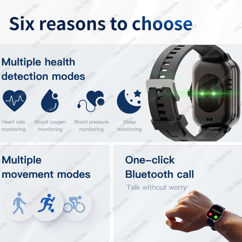 Relógio Inteligente com Tela H - Health Wellness Bracelet avaliação e preço