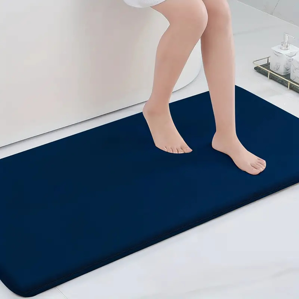 Tapete antiderrapante para ban - Bamboo Bath Mat avaliação e preço