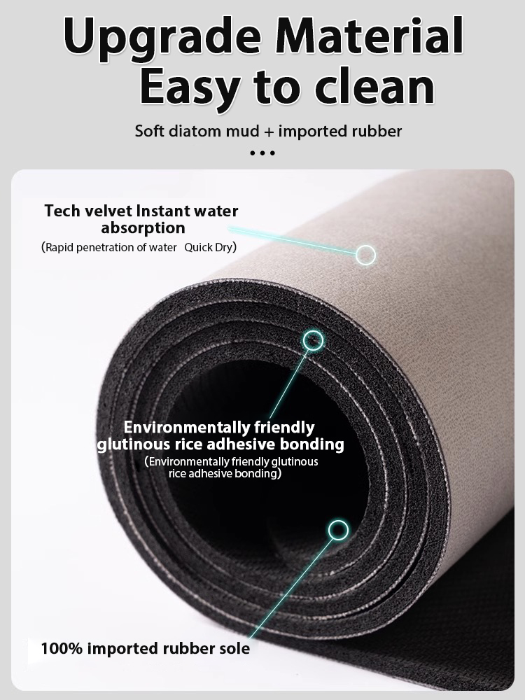 Tapete de Banho Geométrico Nór - Bamboo Bath Mat avaliação e preço